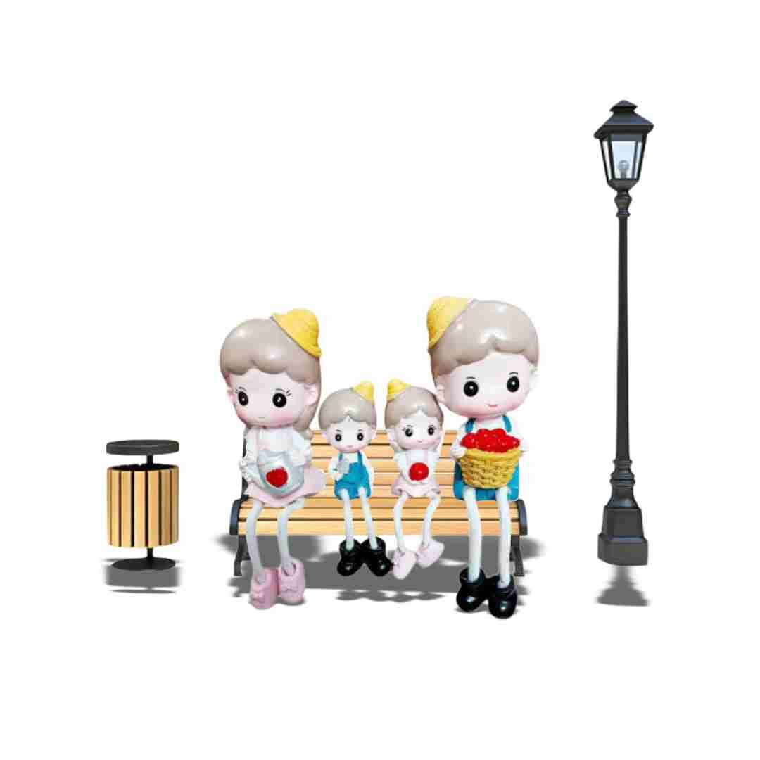 Hanging Legs Showpiece